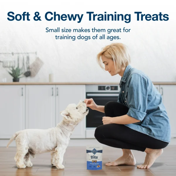 Bits Soft Dog Treats for Training, Enhanced with DHA, 4-oz. Bag - Image 2